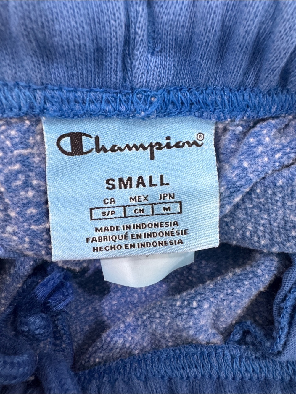 Champion Royal Blue Logo Sweatpants - Picture 2 of 3